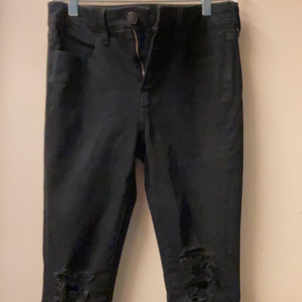AE Dream Jean Distressed Hi-Rise Jegging Size 6